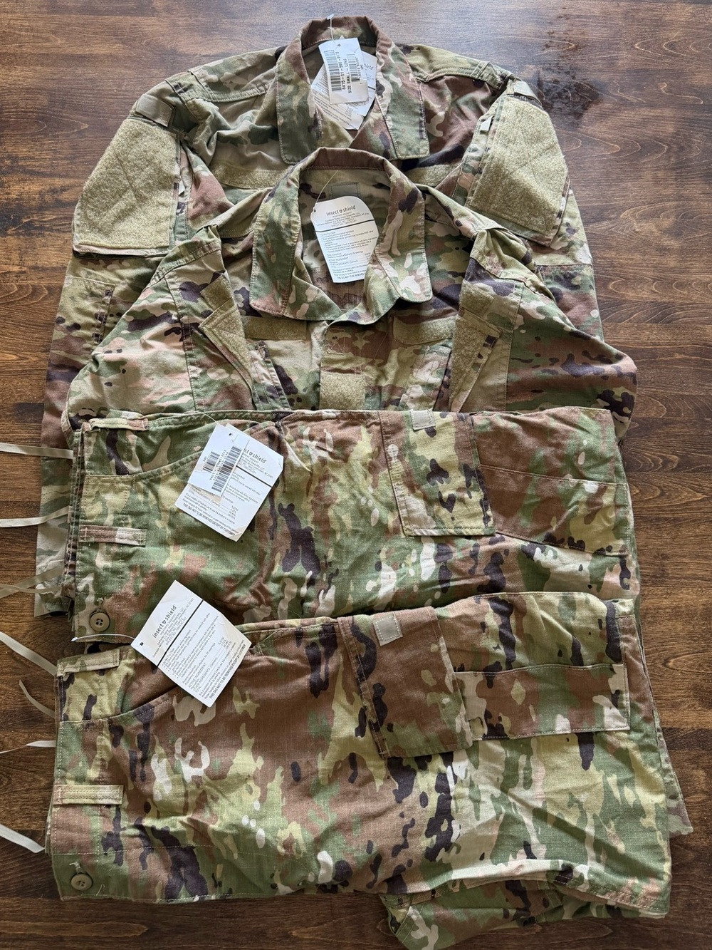 NWT Two Pairs of Army OCP’s- Size Small/Long